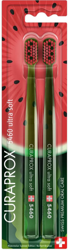 Curaprox CS 5460 Ultra Soft Duo Watermelon Edition