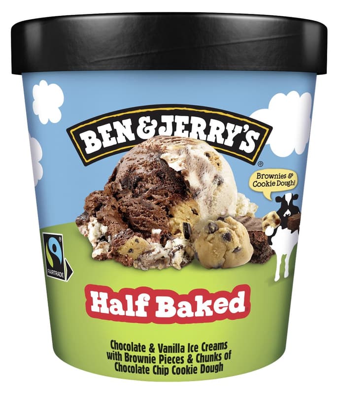 Ben & Jerry's Half baked zmrzlina