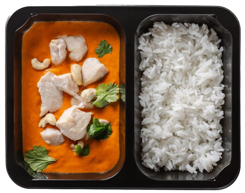 FitKitchen Butter chicken s kešu ořechy a basmati rýží