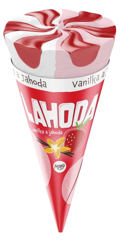 Miamo Delight vanilla and strawberry