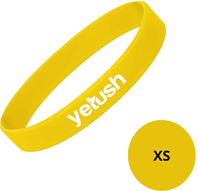 Yetush Smooth náramek s citronelou žlutý XS