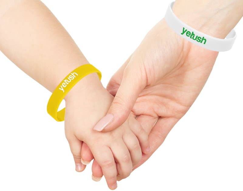 Yetush Smooth náramek s citronelou žlutý XS