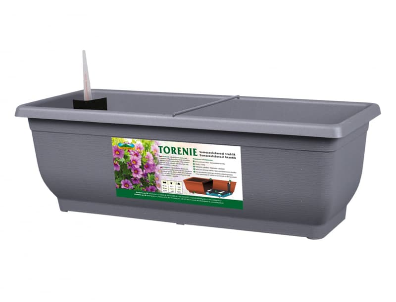 Torenie Modern Self-Watering Planter 50 cm, Grey