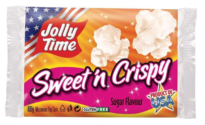 Jolly Time Sweet'n Crispy sladký popcorn