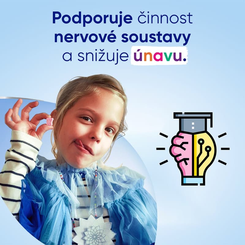 MAGNE B6 Kids 30 žvýkacích tablet