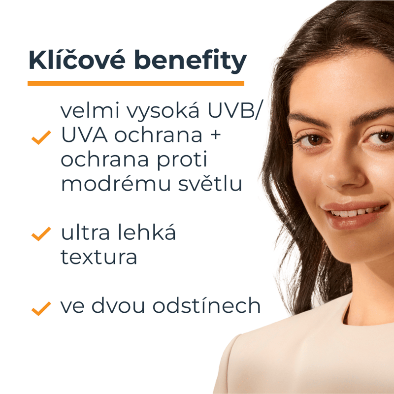 Eucerin SUN fluid na op.obličeje tmavý SPF50+50ml