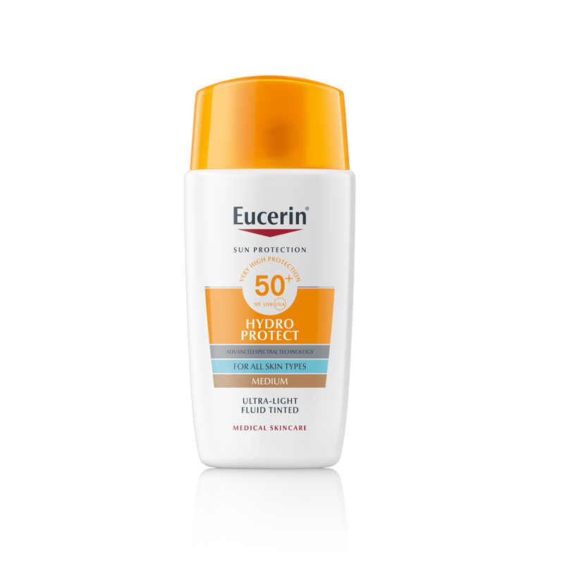 Eucerin SUN fluid na op.obličeje tmavý SPF50+50ml