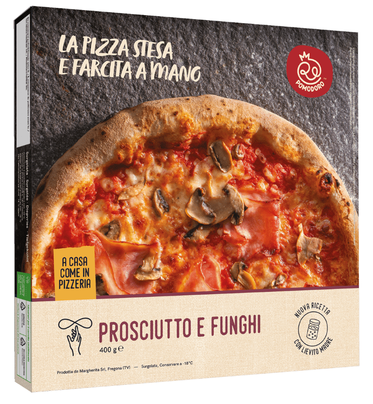 Re Pomodoro Pizza Prosciutto e Funghi