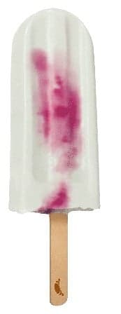 Rohlík's ice cream smooth curd with cherry