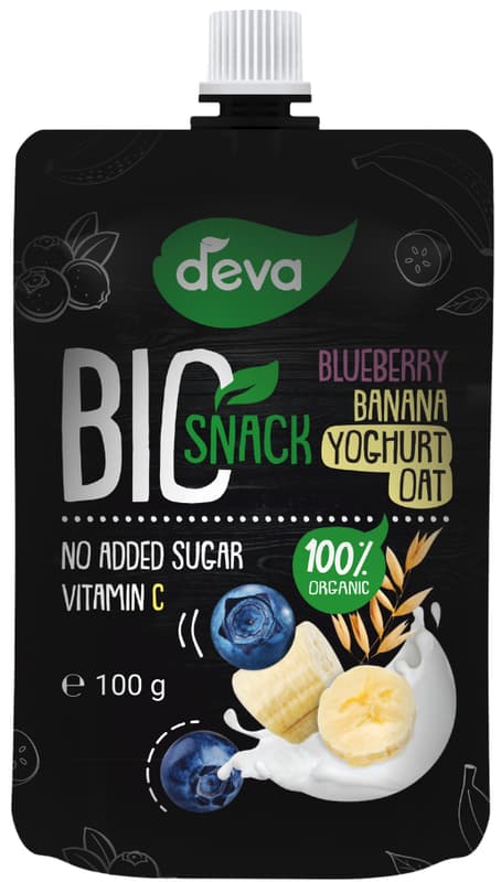 Deva BIO Kapsička borůvka, oves a jogurt