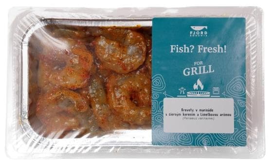 Fish? Fresh! for Grill Krevety v marinádě s černým kořením a limetkovým aroma