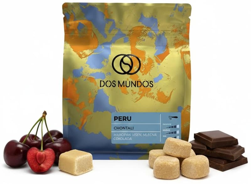 Dos Mundos Peru Chontali espresso zrnková káva