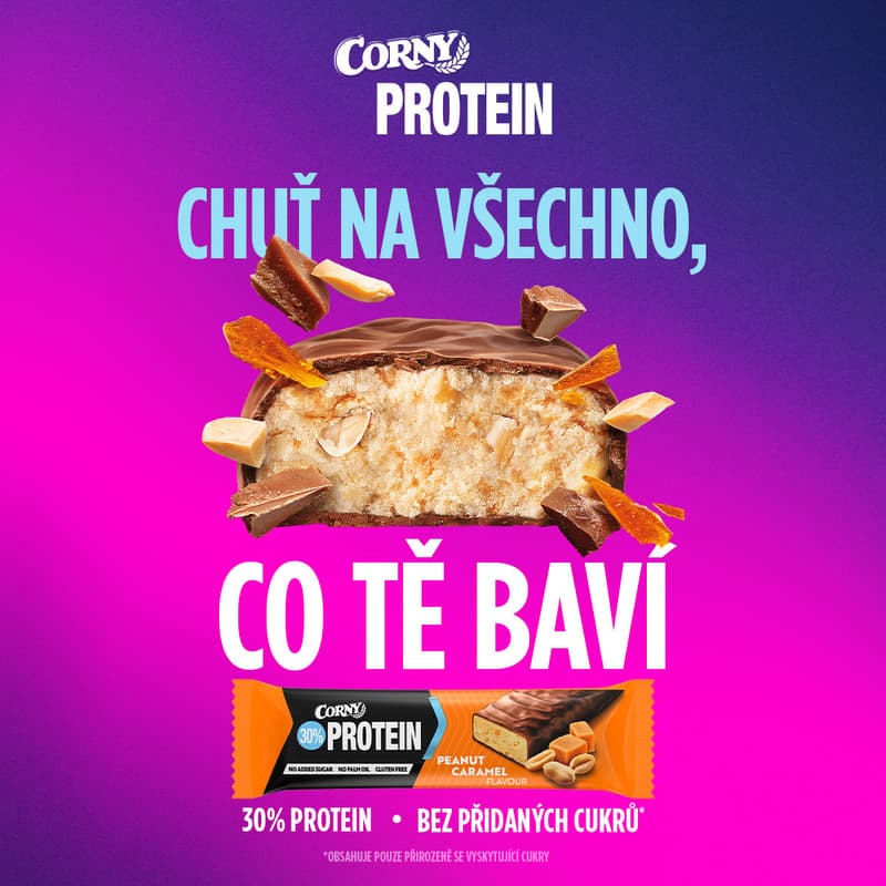 Corny Protein 30 % Peanut-caramel
