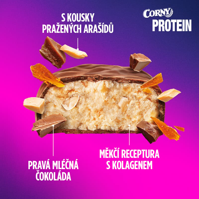 Corny Protein 30 % Peanut-caramel