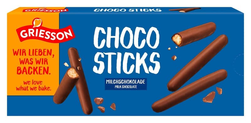 Griesson Chocolate bars with milk chocolate