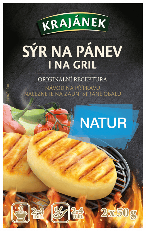 Krajánek Cheese for pan and grill natural