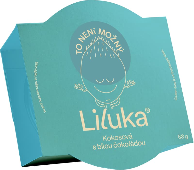 To není možný Coconut liluka with white chocolate