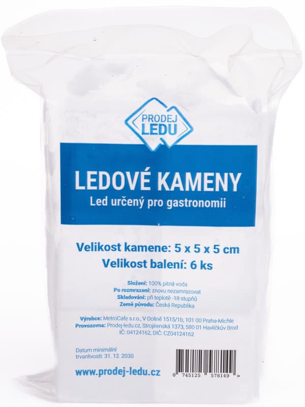 Ledové barové kameny