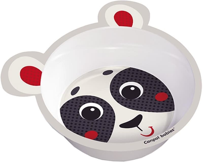 Canpol babies Hello Little miska protiskluzová s oušky 490 ml