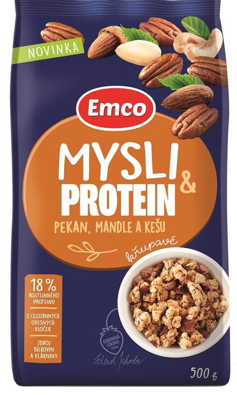 Emco Muesli protein pecan, almond, cashew