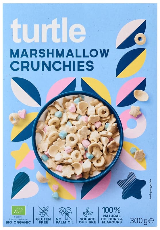 Turtle BIO Marshmallow Flavored Cereal