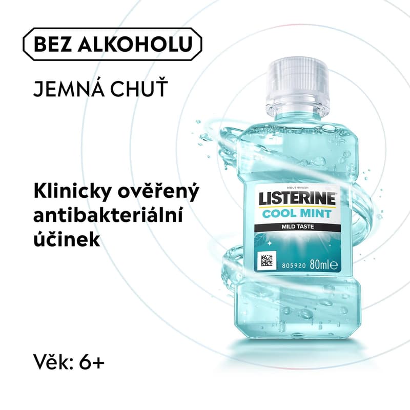 Listerine Cool Mint Mild Taste Mouthwash