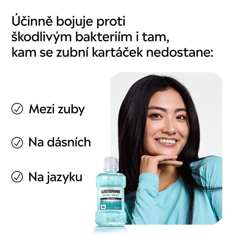 Listerine Cool Mint Mild Taste Mouthwash