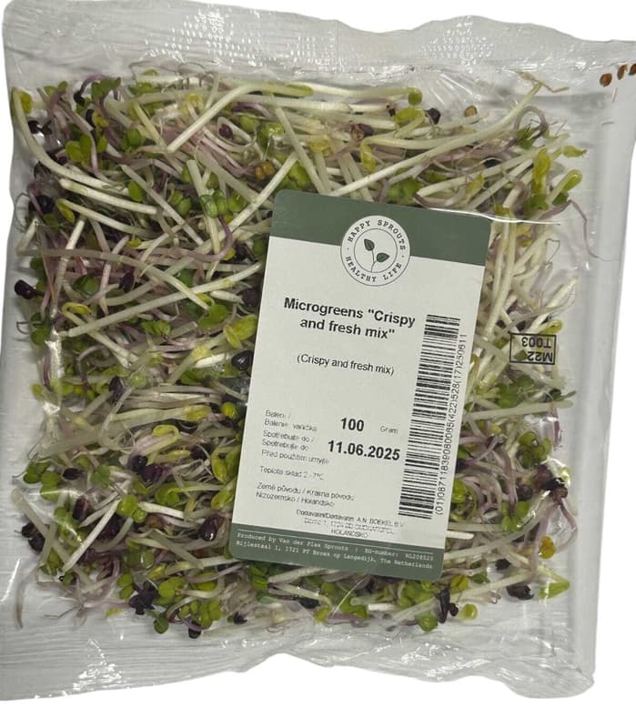 Microgreens "Crispy and fresh mix", package