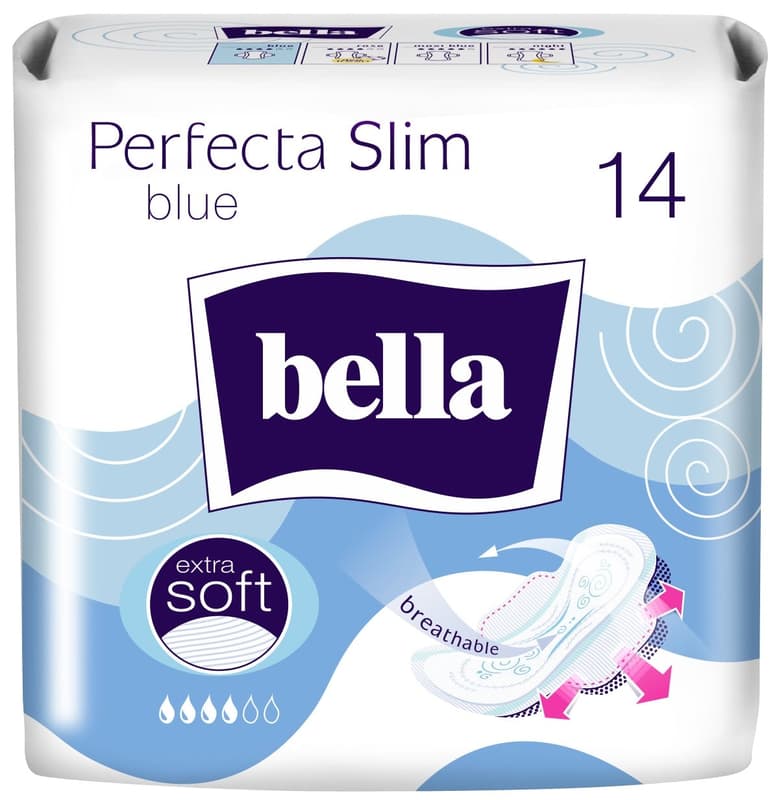 Bella Perfecta Slim Blue ultratenké vložky