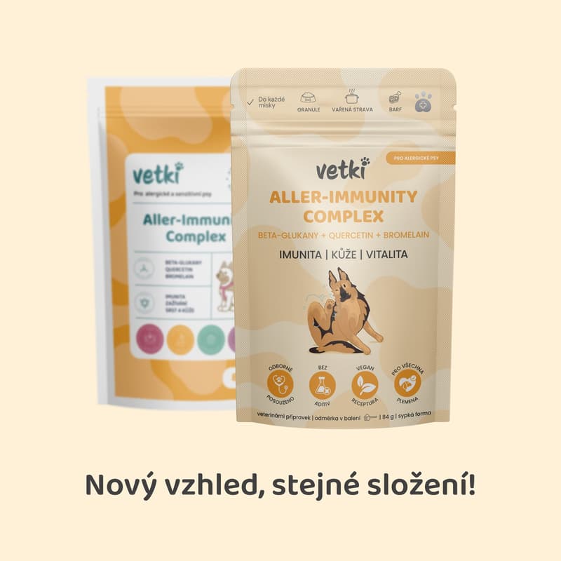 Vetki Aller-Immunity Complex doplněk stravy pro psy