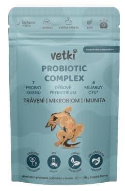 Vetki Probiotics and natural prebiotics for dogs