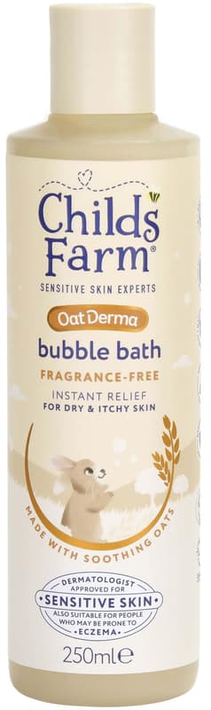 Childs Farm Oat Derma bublinková koupel bez parfemace