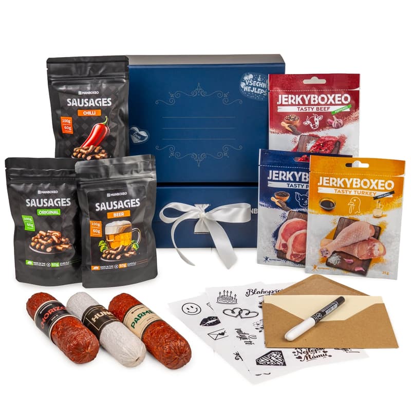 Giftboxeo for Meat Lovers with Message