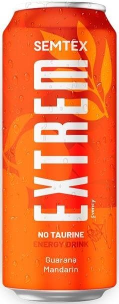 Semtex Extrem Mandarin Energy Drink Can