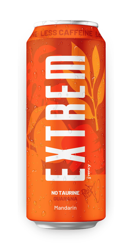 Extrem Mandarin Energy Drink Can