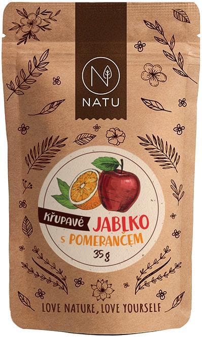Natu Crunchy Apple with Orange