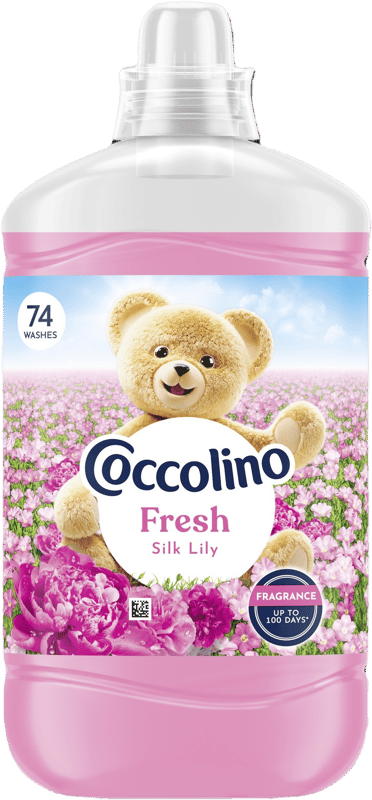 Coccolino Fresh & Soft Silk Lily aviváž (1,702 l)