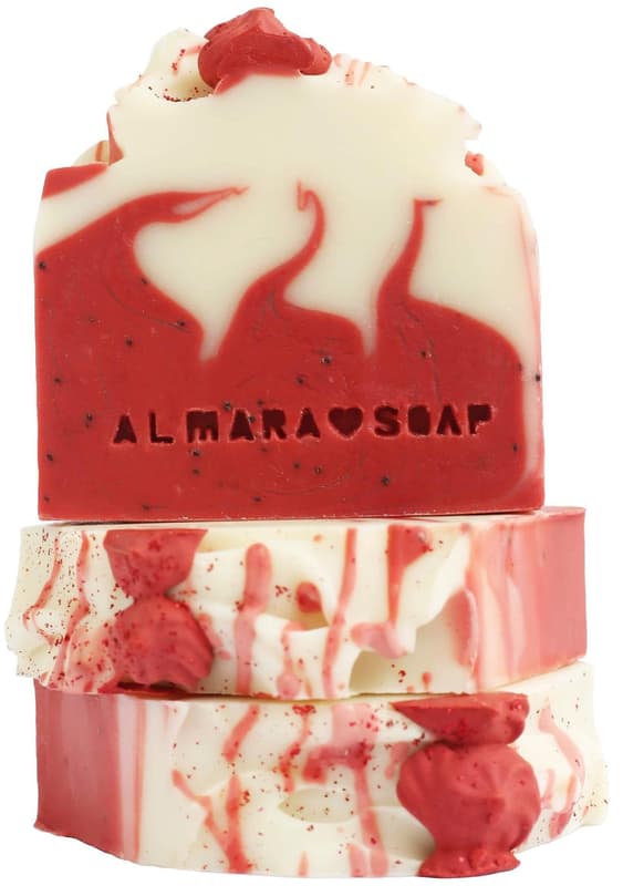 Almara Soap Strawberry & Cream tuhé mýdlo
