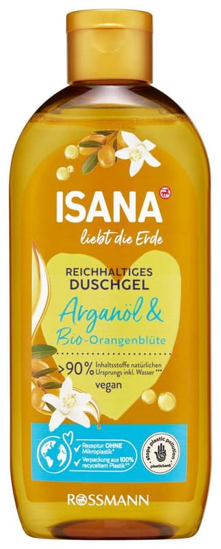 ISANA Shower Gel with Argan Oil