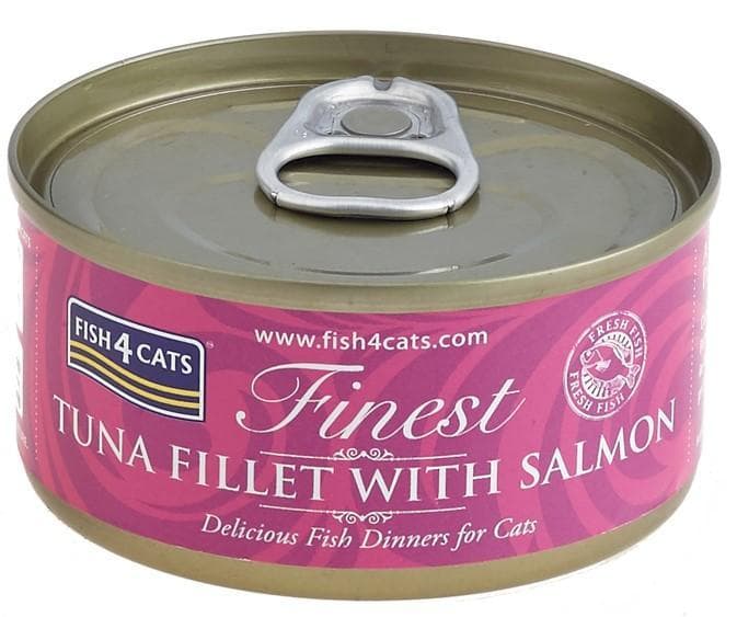 Fish4Cats Finest konzerva pro kočky tuňák s lososem