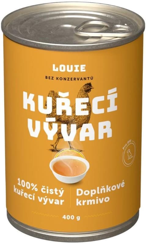 Louie Complementary food chicken broth for dogs and cats