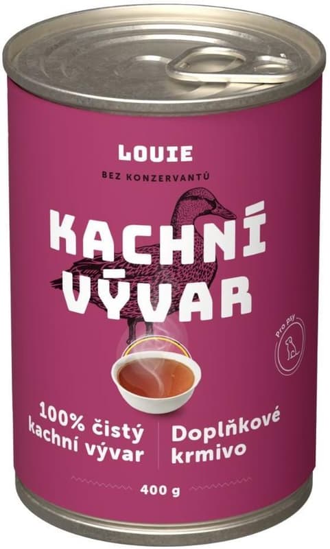 Louie Complementary food duck broth for dogs and cats