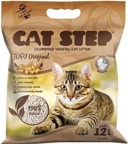 Cat Step Tofu Original clumping litter for cats