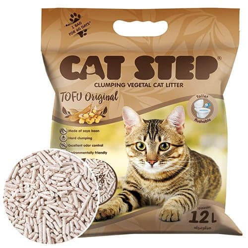Cat Step Tofu Original clumping litter for cats
