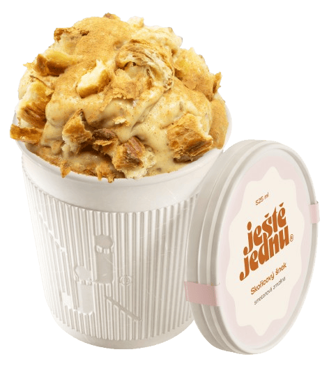Ještě jednou Cinnamon roll ice cream