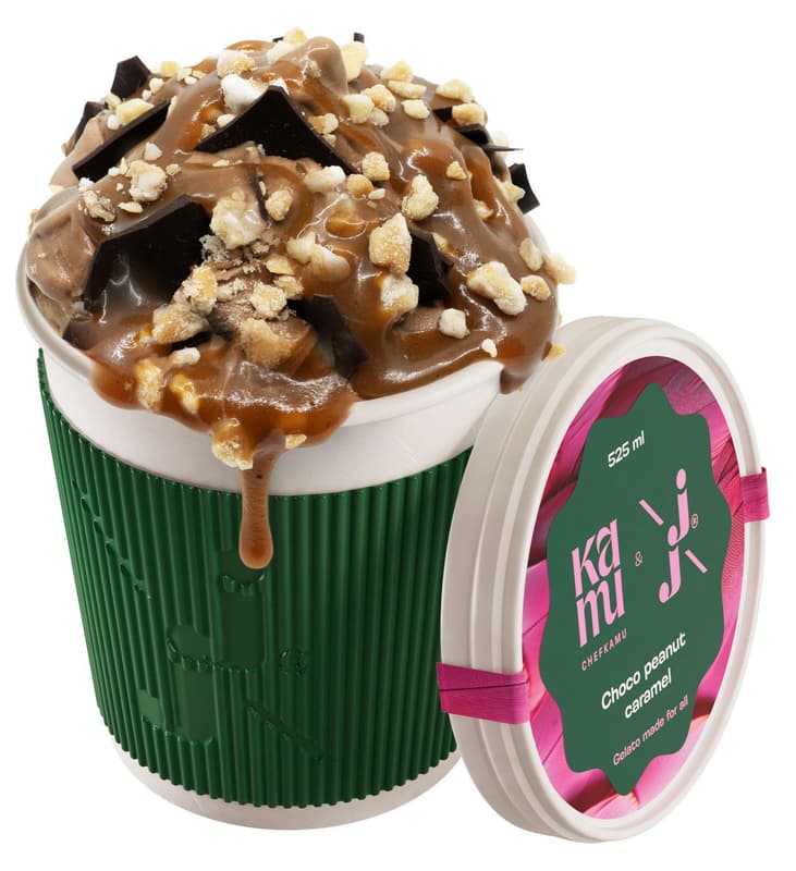 Ještě jednu & Kamu Zmrzlina choco peanut caramel