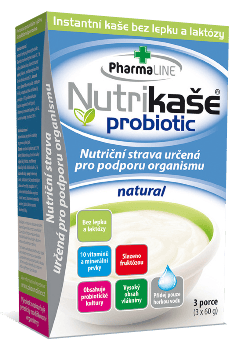 Nutrikaše probiotic natural 3x60g