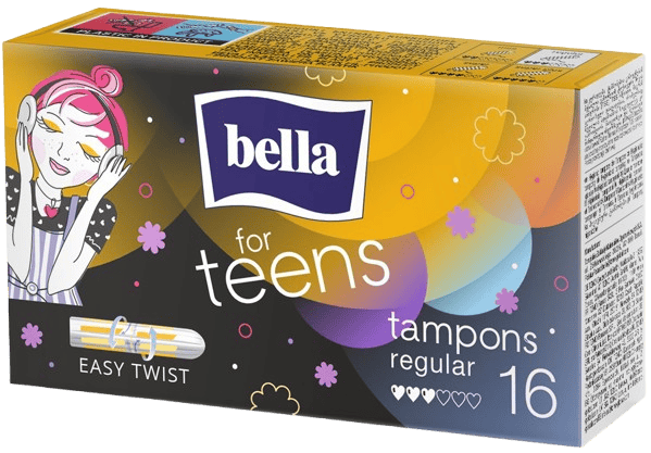 Bella for Teens Regular Sanitary Tampons