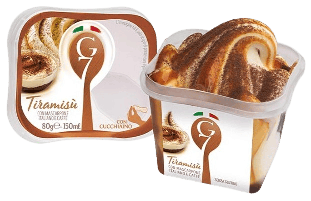 G7 Tiramisu zmrzlina