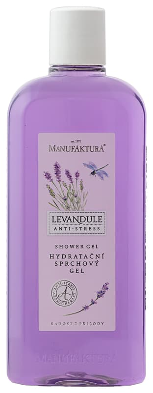 Manufaktura Antistres hydratační sprchový gel Levandule